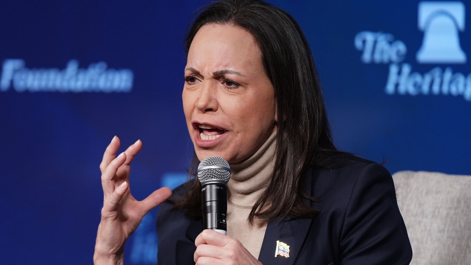 Venezuela’s Machado is ‘confident’ Maduro’s ‘criminal’ regime will end