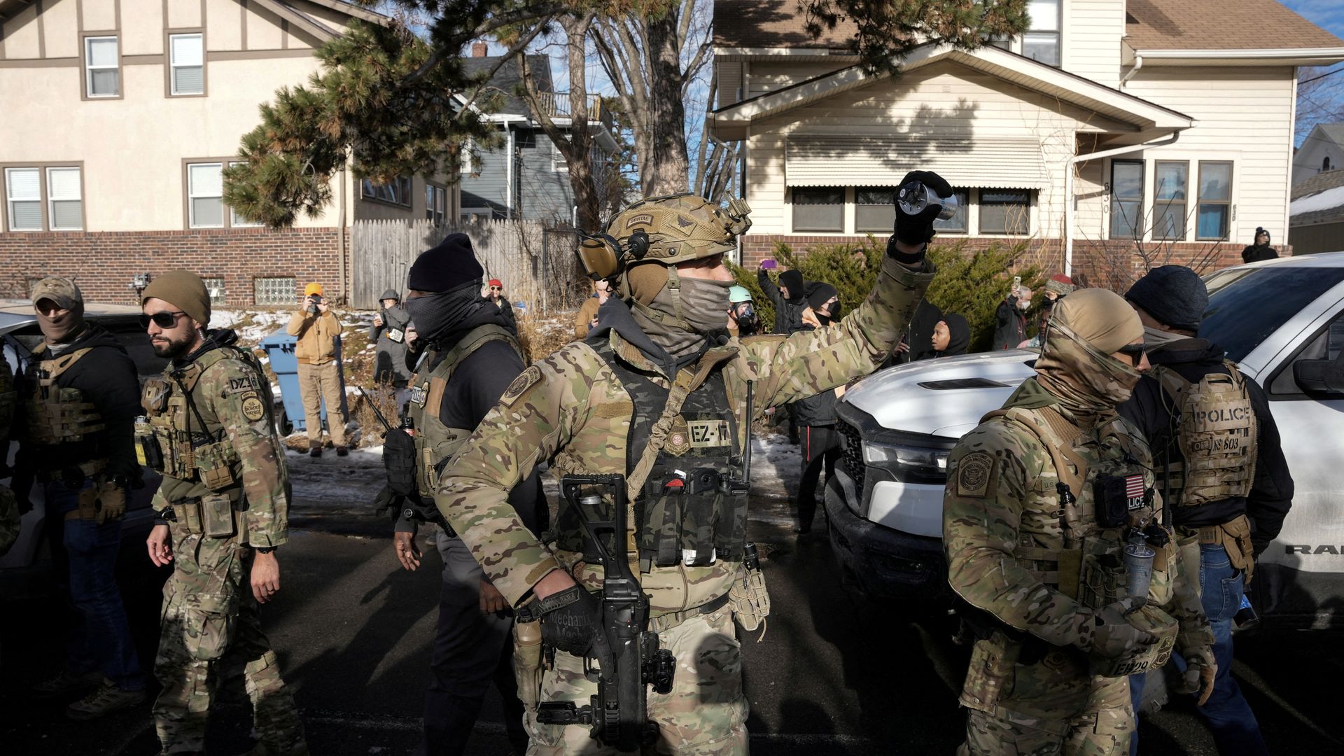 Hundreds more officers heading to Minnesota amid nationwide protests over ICE killing of mum