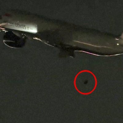 London-bound BA plane loses wheel during take-off