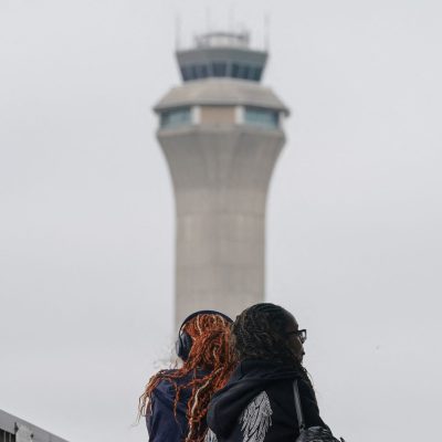 Evacuation at major US airport as flights grounded